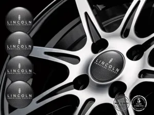 Lincoln Radfelgendekoration Premium Gewölbte Ausgabe